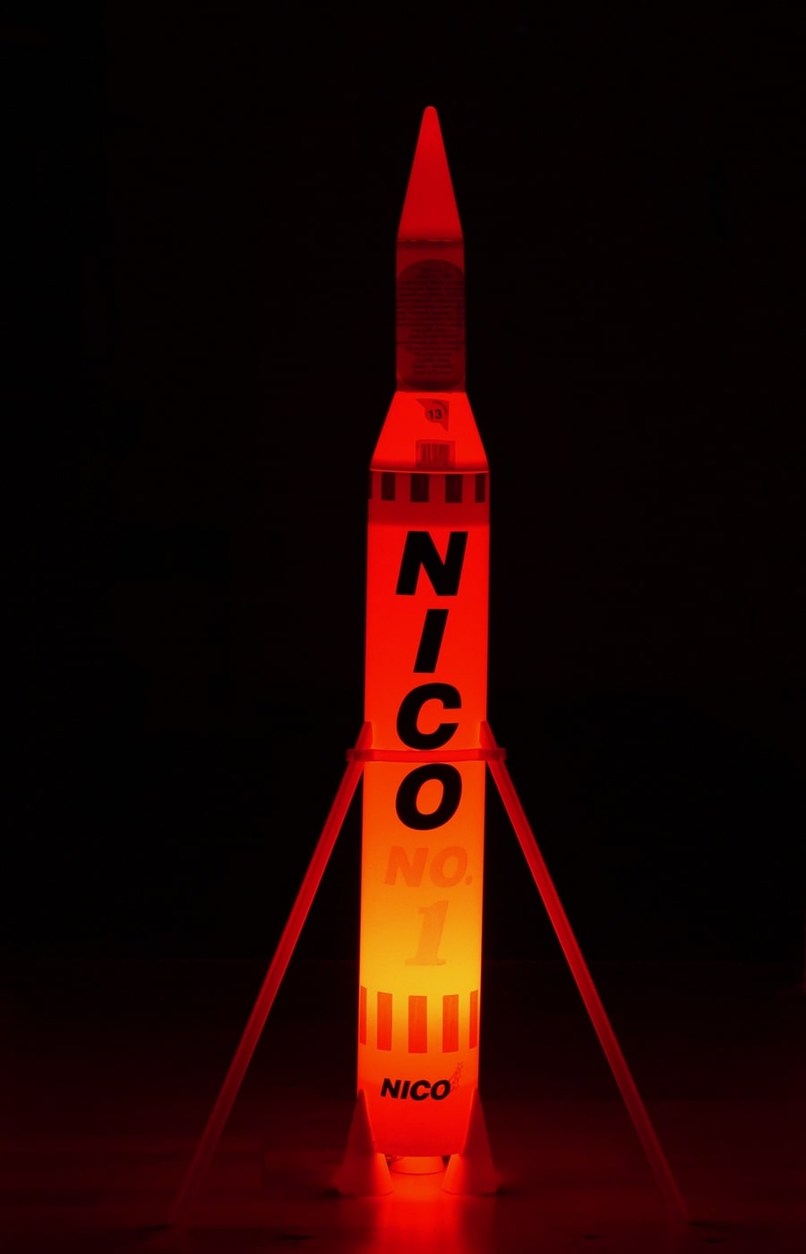 Nico No.1 Raketenbasis Lampe