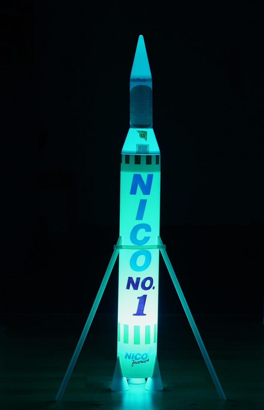 Nico No.1 Raketenbasis Lampe