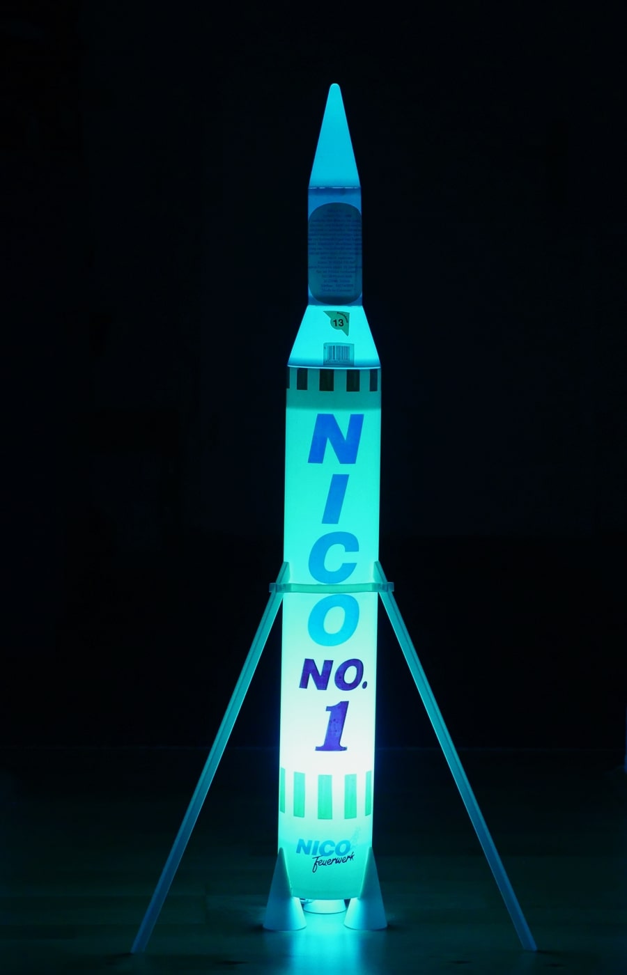 Nico No.1 Raketenbasis Lampe