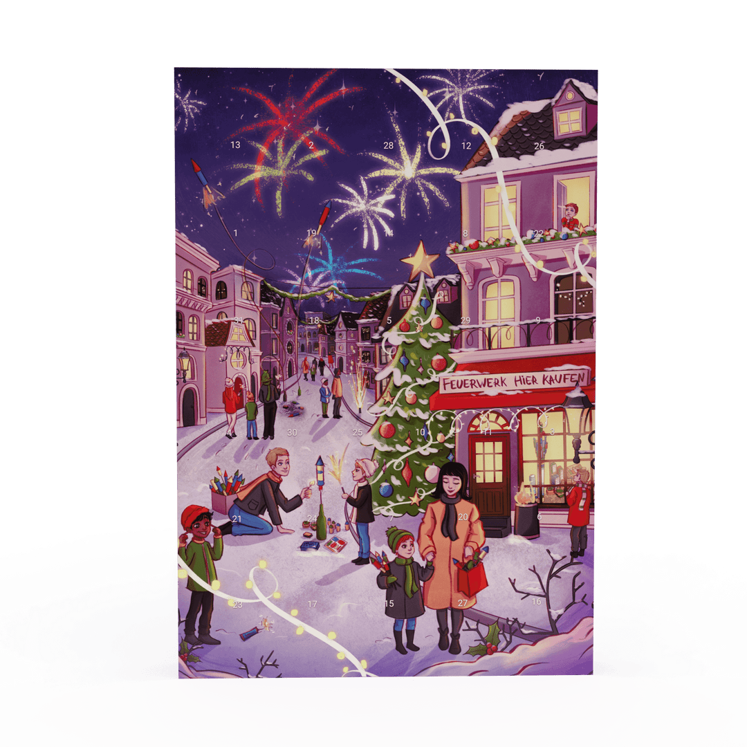 Silvester Countdown Kalender 2022 (31 Türchen)