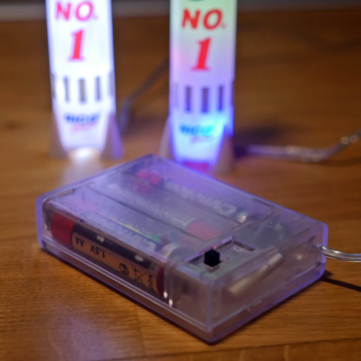 Miniatur Nico No.1 Raketenbasis Lampe - Bunt